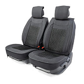 Каркасные накидки на передние сиденья Car Performance, 2 шт. материал алькантара,  CUS-2062 BK/BK