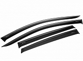 Дефлекторы Hyundai Elantra XD 2000-2011 /седан/ Voron Glass серия CORSAR накладные/